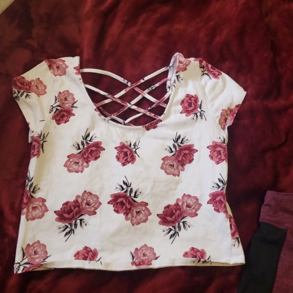 Floral Crop Top.